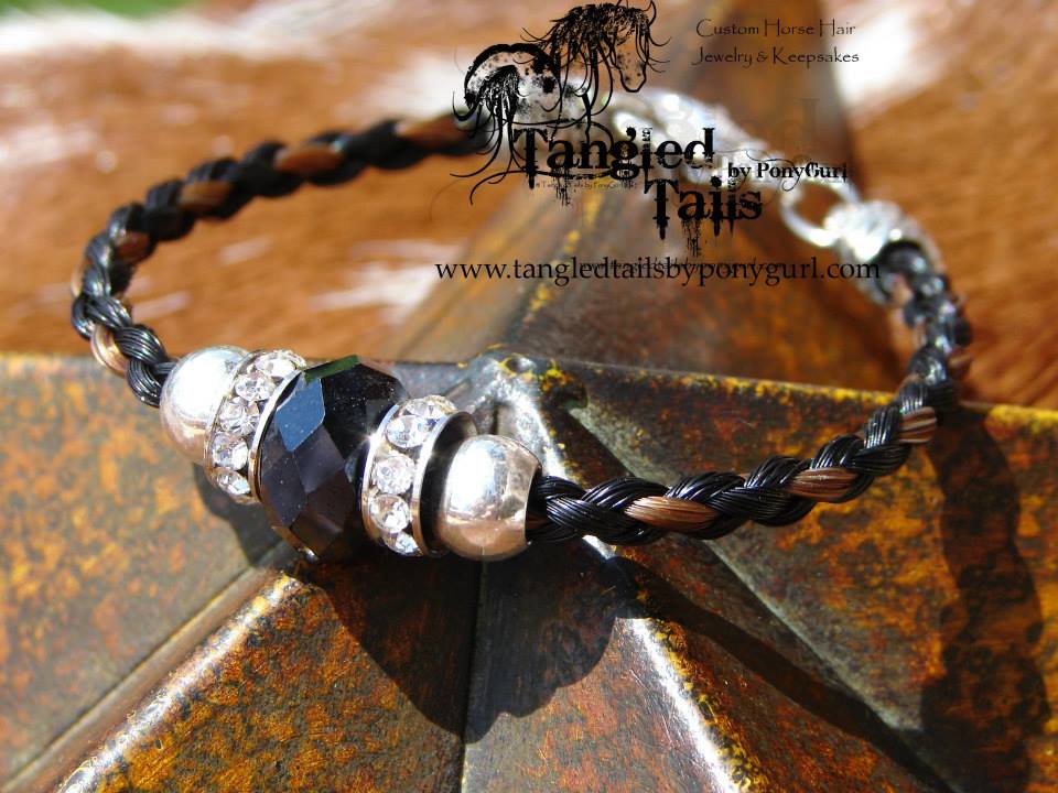 Make your own Bracelet- DIY Kit and tutorial for Horse hair Braided  Jewellery | Horse hair jewelry, Horse hair, Horse hair braiding