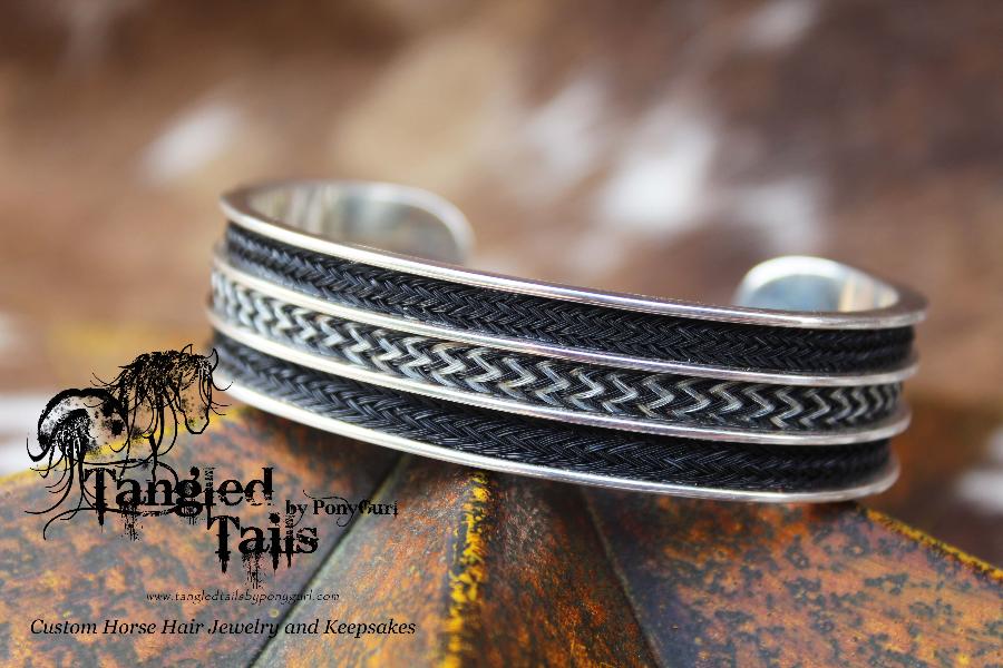 Men's Horse Hair Jewelry Bracelet